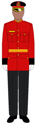 Tanzania Army General Ceremonial Uniform.png