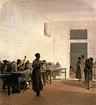 La sala delle agitate al San Bonifazio in Firenze, 1865