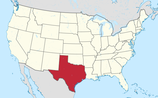Texas in United States (US48).svg
