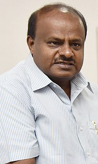 H. D. Kumaraswamy Former Chief Minister of Karnataka