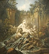 Фонтан Венеры. Автор Франсуа Буше, 1756 г., Кливлендский художественный музей. JPG