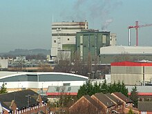 The Kraft Factory - a familiar sight on the skyline of Banbury. The Kraft Factory - geograph.org.uk - 327633.jpg