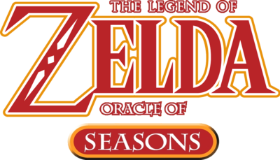 The Legend of Zelda: Oracle of Seasons logotype.