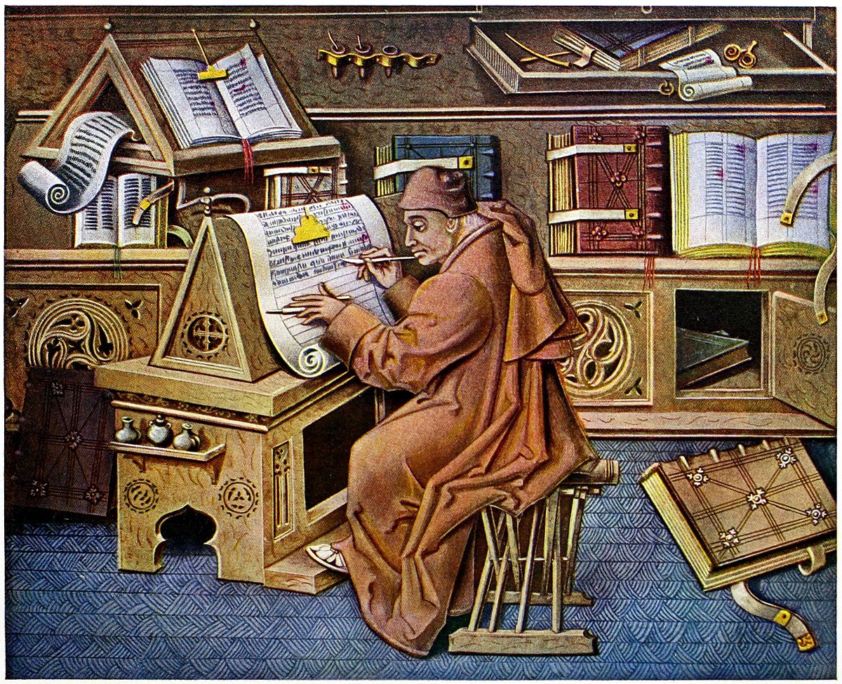 File:The Scribe at Work.jpg - Wikimedia Commons