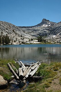 Budd Lake (California) lake in Yosemite National Park, California, USA