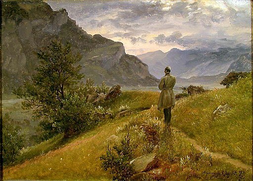 Thomas Fearnley - View from Meiringen in Switzerland - NG.M.01752 - National Museum of Art, Architecture and Design