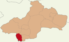Tokat location Sulusaray.png