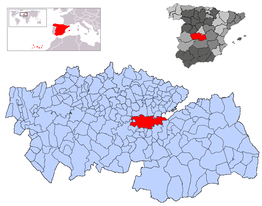 Kaart van Toledo