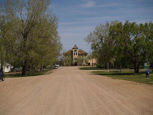 Street in Tolley North Dakota