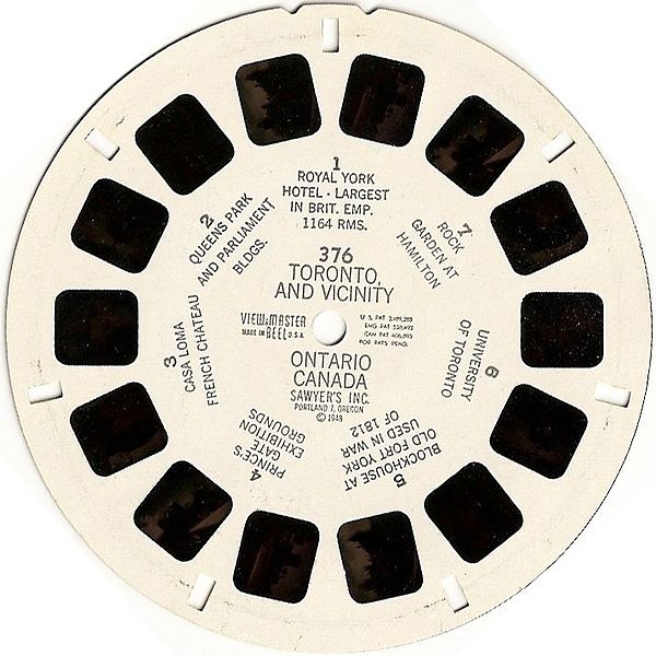 A View-Master reel from 1948