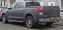 Toyota Tundra TRD Rock Warrior with non Rock Warrior Wheels Toyota Tundra "TRD Rock Warrior" (rear).jpg