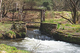 Trift weir between Hinterweidenthal and Dahn