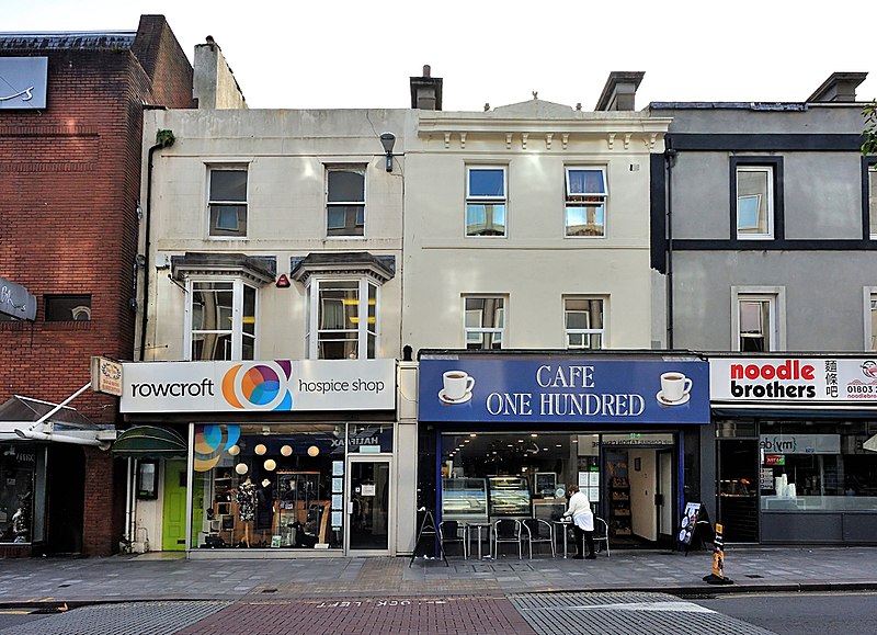 File:Two buildings on Union St Torquay.jpg