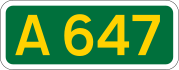 A647 Schild