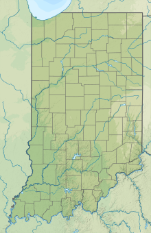 IND is located in Indiana