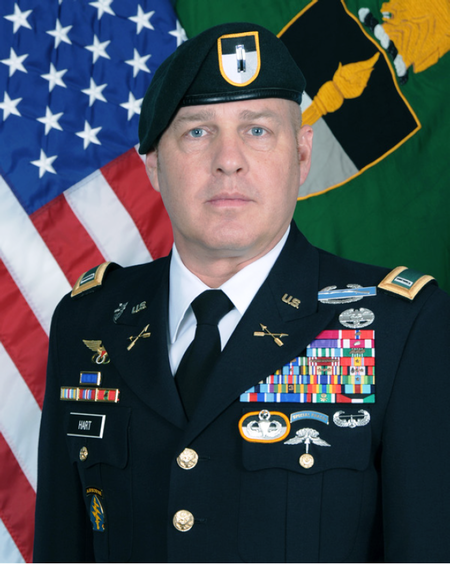 CW5 Robert Hart, Command Chief Warrant Officer, U.S. Army JFK Special Warfare Center and School, circa 2018