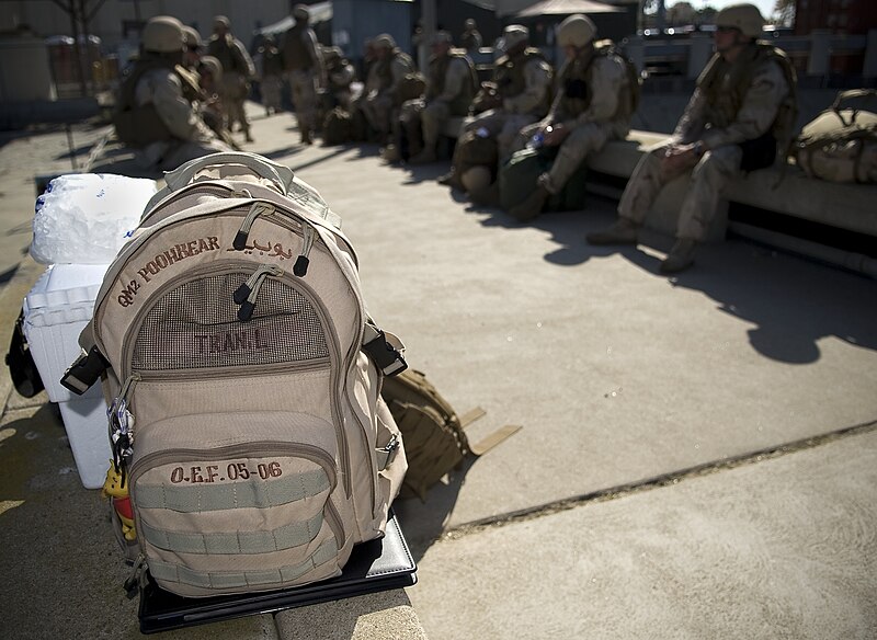 File:US Navy 081111-N-6932B-003 The men and women of Maritime Expeditionary Security Squadron (MESRON) 1, which is comprised of Navy and Coast Guard Reserve units.jpg