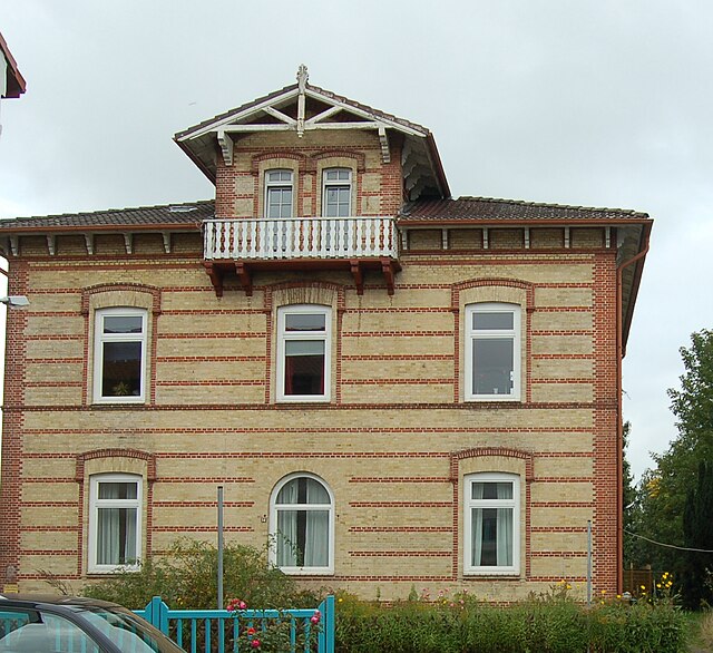 Leinau's birthplace in Uetersen