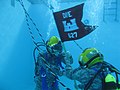 Underwater change of command ceremony (8272671122).jpg