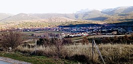 Cerro de Matabueyes'den kasabanın görünümü