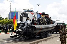 Military vehicles during a parade Vehicules militaires pendant le defile7.jpg