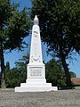 Français : Monument aux morts, Vernet, Haute-Garonne, France