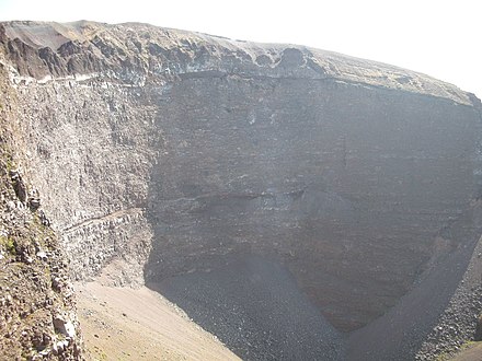 Crater of Vesuvius