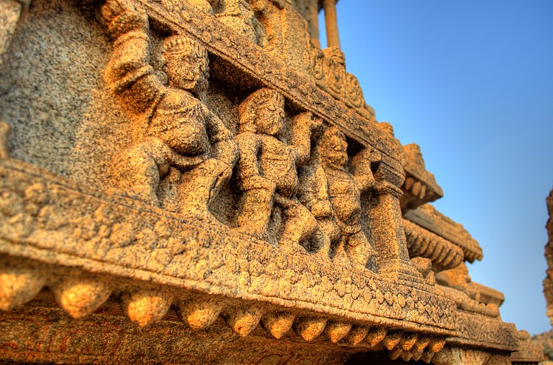 File:Vittala Complex Chariot carvings.jpg