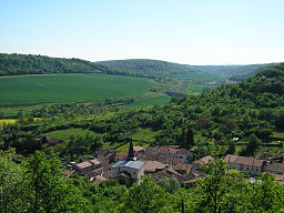 Vue de Waville. 
 JPG