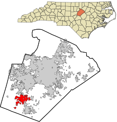 Holly Springs – Mappa