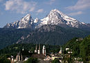 Berchtesgaden und Watzmann