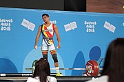 Deutsch: Gewichtheben bei den Olympischen Jugendspielen 2018; Tag 2, 10. Oktober 2018; Jungen 62 kg English: Weightlifting at the 2018 Summer Youth Olympics at 8 October 2018 – Boys' 62 kg