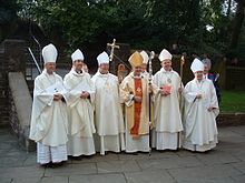 The bishops of the Church in Wales at Gregory Cameron's consecration Welsh-bishops.jpg