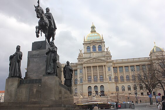 Wenceslas Square in Prague