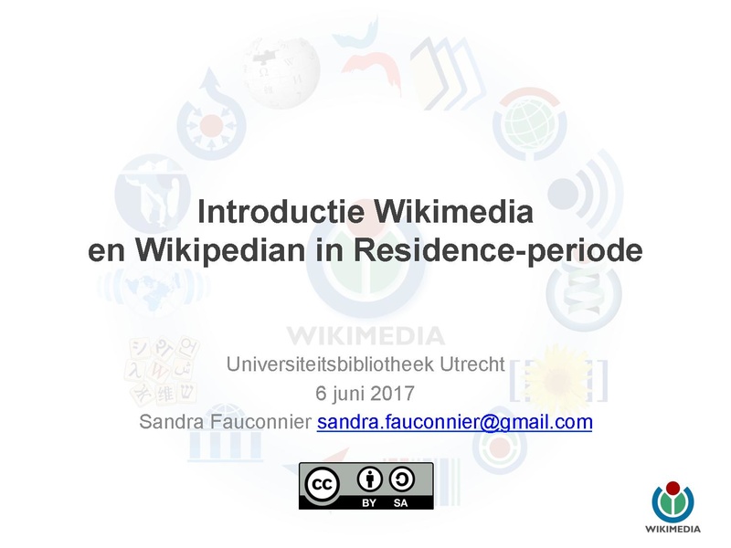 File:Wikimedia introductie WiR Universiteitsbibliotheek Utrecht 6 juni 2017.pdf