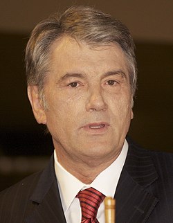 Wiktor Juschtschenko, Präsident der Ukraine, in der Universität Zürich.jpg