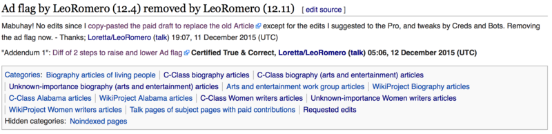 Working with Professional Editors to improve Wikipedia- 5 not-so-hard steps - Step 6