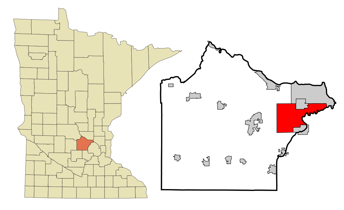 File:Wright County Minnesota Incorporated and Unincorporated areas St. Michael Highlighted.svg