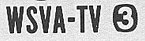 WSVA-TV logo, circa 1970. Wsva0370.jpg