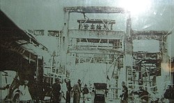 Hangzhou's Wulin Gate being taken down, 1922 Wulinmendestroyed.JPG