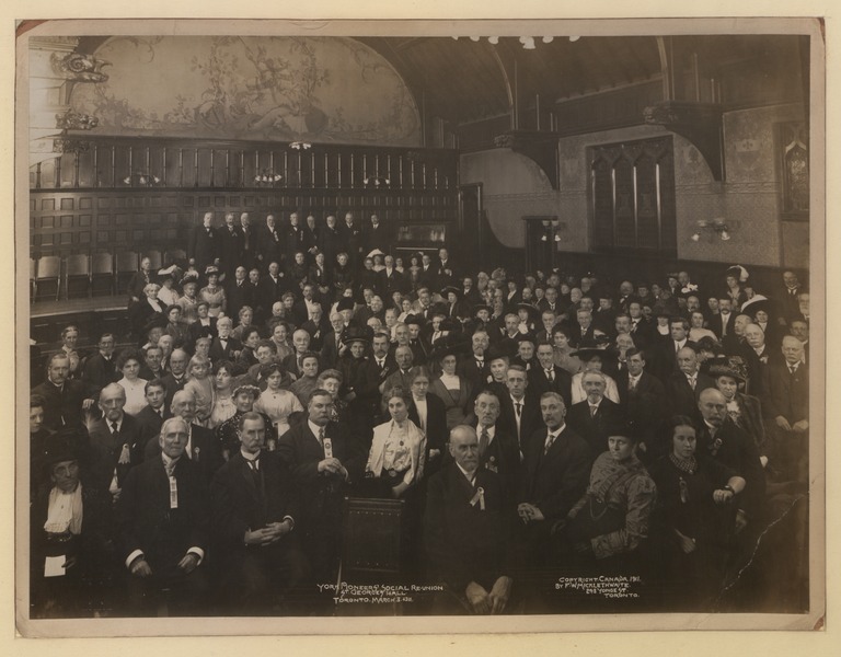 File:York Pioneers' social re-union St George's Hall, Toronto, March 3, 1911 (HS85-10-23694) original.tif
