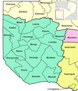 Kaart van Western Province