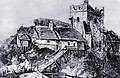 Burg Nowy Sącz im Jahr 1899