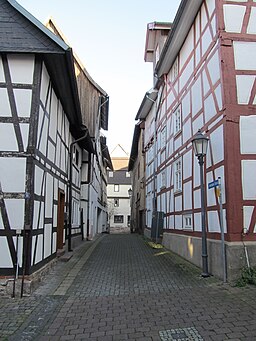 Zweimanngasse in Bad Wildungen