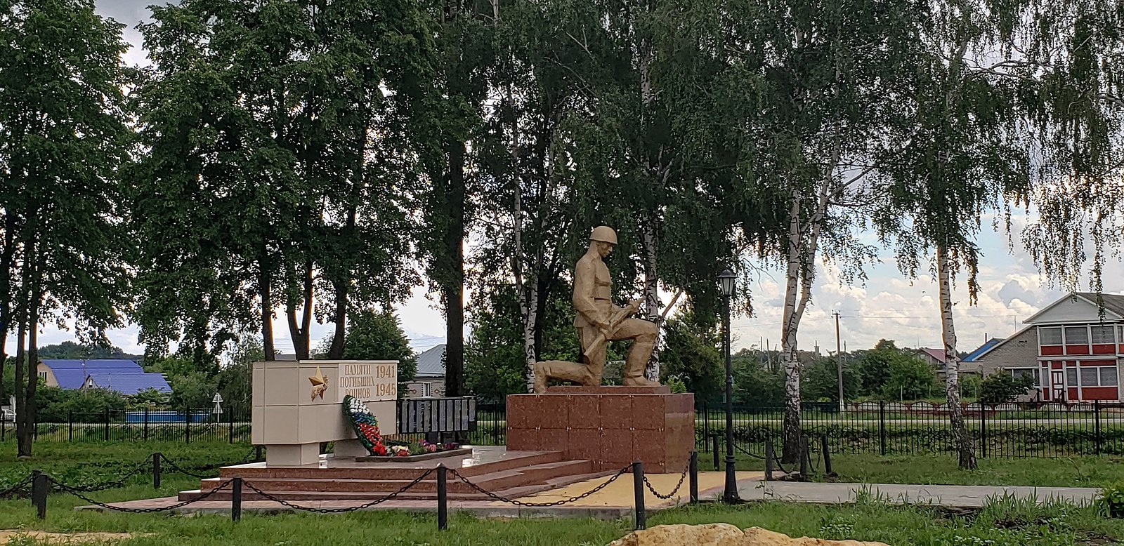 Терновка Воронежская область памятник воинам погибшим