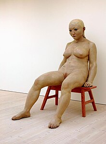 Your Body (2005, fiberglas ve boya, 270 × 160 × 150cm) The Saatchi Gallery'de The Revolution Continues: New Art from China, 2008