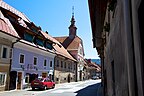 Škofja Loka, Słowenia - Widok na miasto