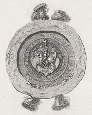 Litauisches Siegel des Großherzogs Sigismund August, 1539