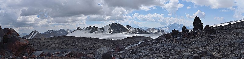 Эльбрус Ачкерьякольский ЛАВОВЫЙ поток