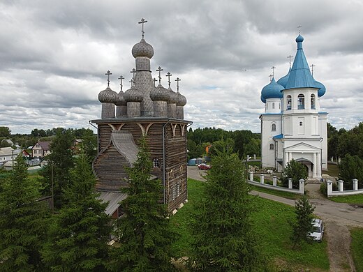 106. Погост Заостровский, Рикасово (село Заостровье), Приморский район Автор — Александр Антонов гугл-картовский